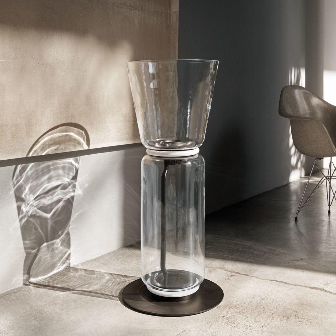 Nela - Moderne Glazen Vloerlamp LED