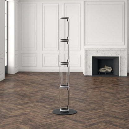 Nela - Moderne Glazen Vloerlamp LED