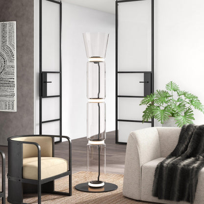 Nela - Moderne Glazen Vloerlamp LED