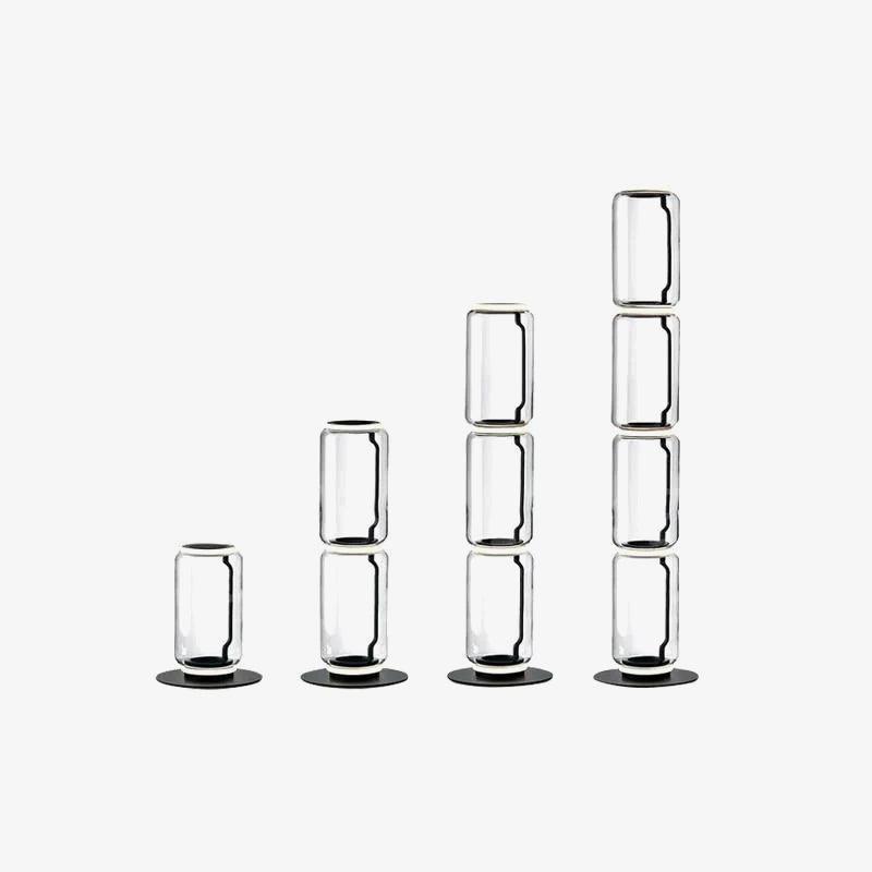 Nela - Moderne Glazen Vloerlamp LED