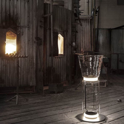 Nela - Moderne Glazen Vloerlamp LED