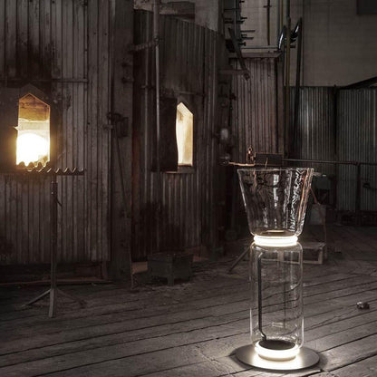 Nela - Moderne Glazen Vloerlamp LED
