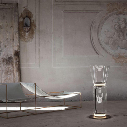 Nela - Moderne Glazen Vloerlamp LED