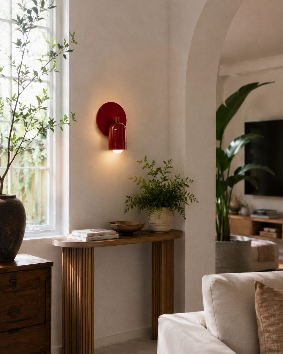 Noor - Kleurrijke LED Wandlamp Modern