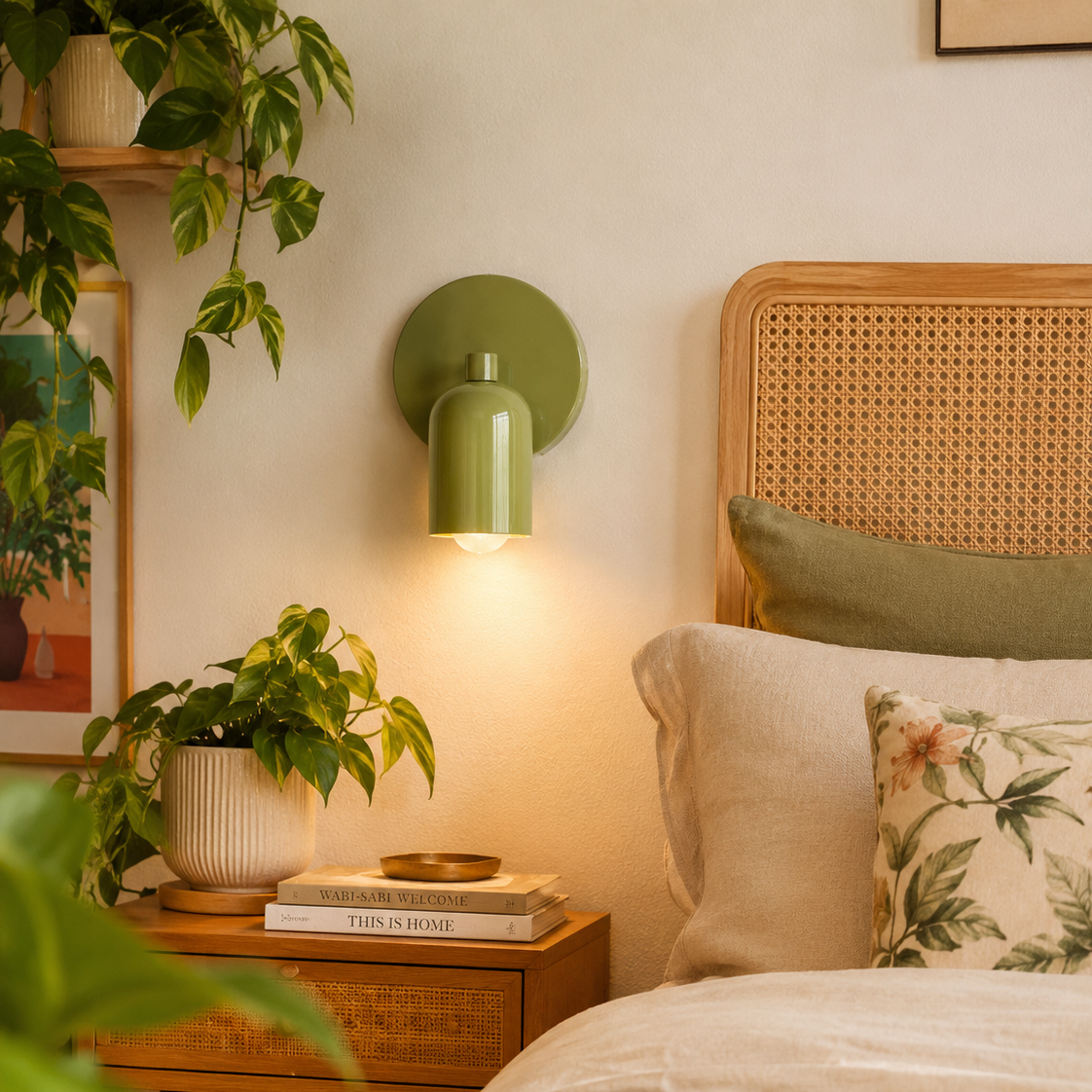 Noor - Kleurrijke LED Wandlamp Modern