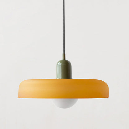 Selva - Bauhaus Retro Hanglamp Gekleurd Glas