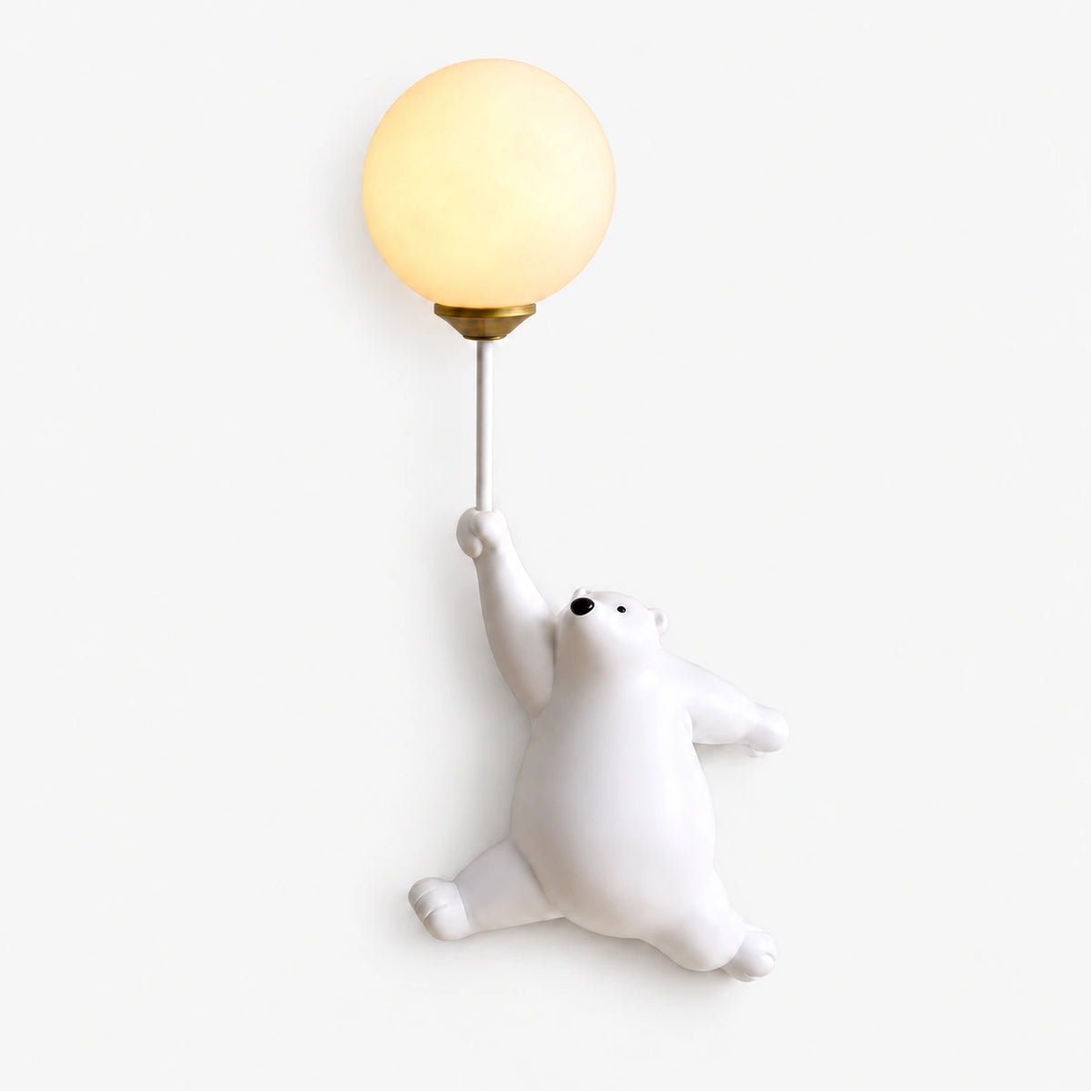Ollie - Beer Wandlamp met Ballon voor Kinderkamer
