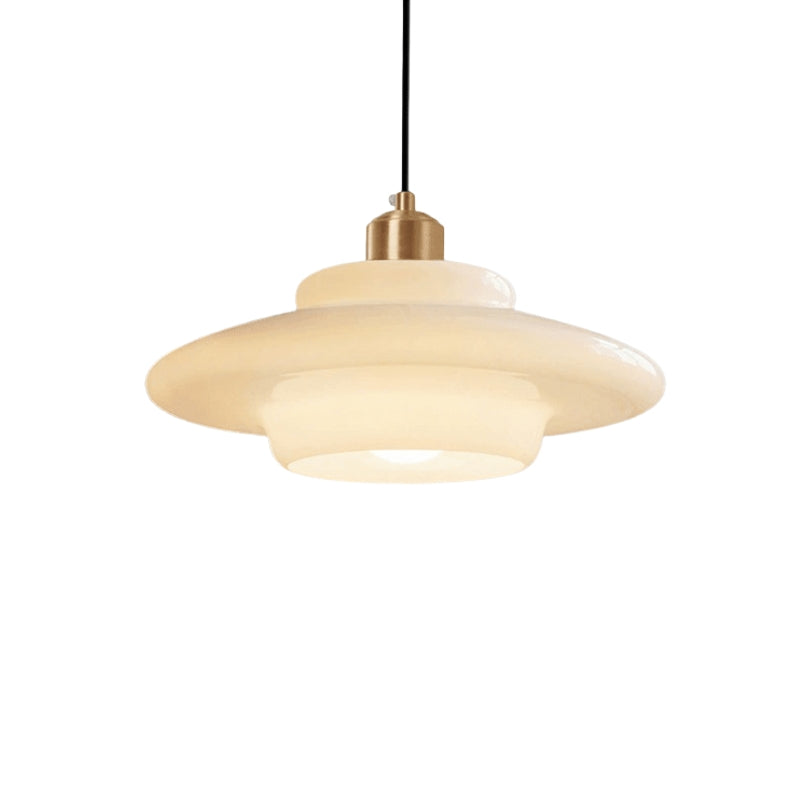 Isemi - Melkwitte Glazen Hanglamp