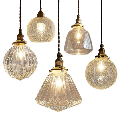 Erya - Vintage Glazen Hanglamp