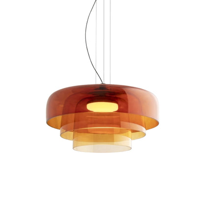 Olin - Gelaagde Glazen LED Hanglamp