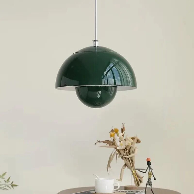 Orea - Scandinavische LED Hanglamp met Glazen Kap