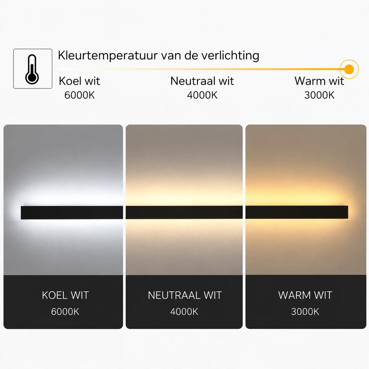 Rask - Lineaire LED Wandlamp Buiten IP65 Modern