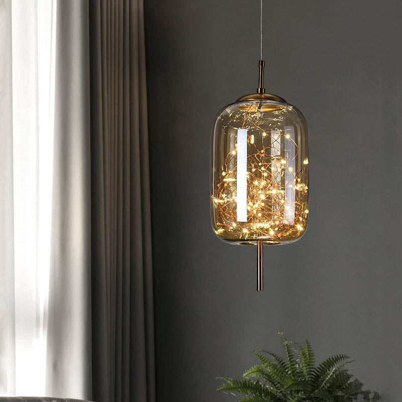 Ravi - Glazen LED Hanglamp