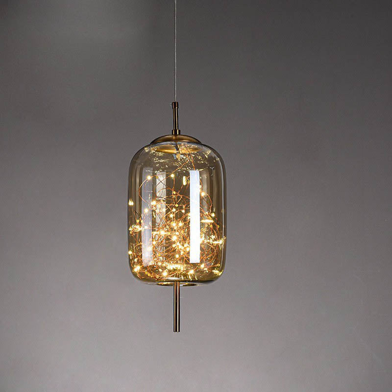 Ravi - Glazen LED Hanglamp