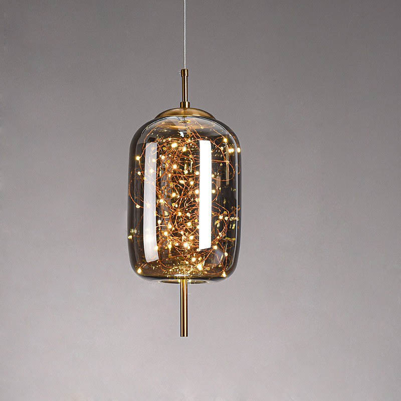 Ravi - Glazen LED Hanglamp