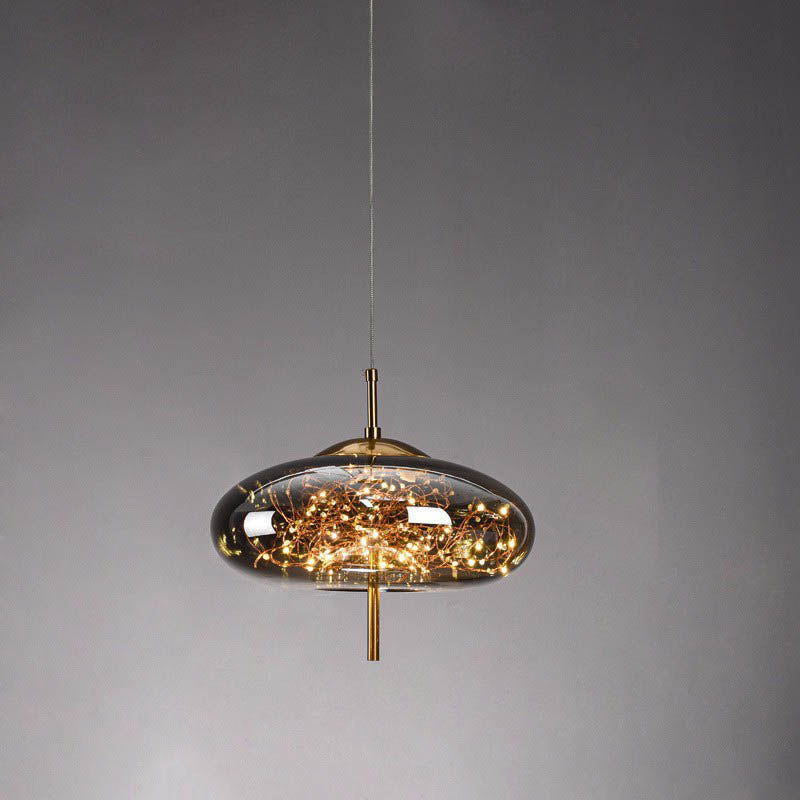 Ravi - Glazen LED Hanglamp