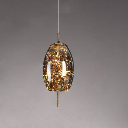 Ravi - Glazen LED Hanglamp