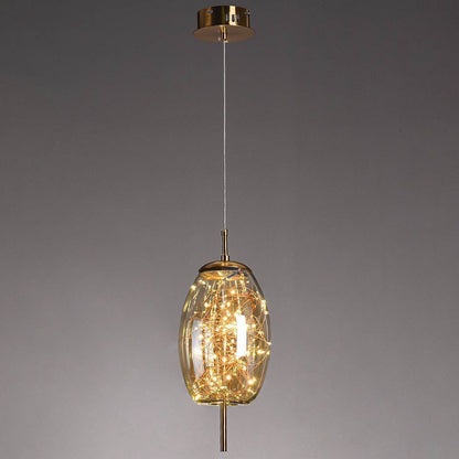 Ravi - Glazen LED Hanglamp