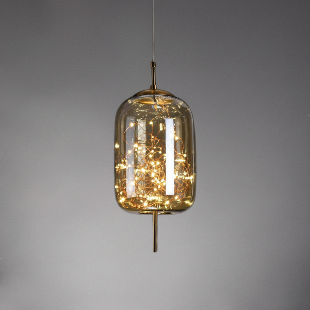 Ravi - Glazen LED Hanglamp