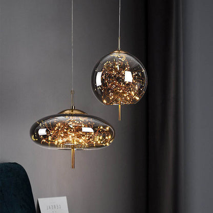 Ravi - Glazen LED Hanglamp