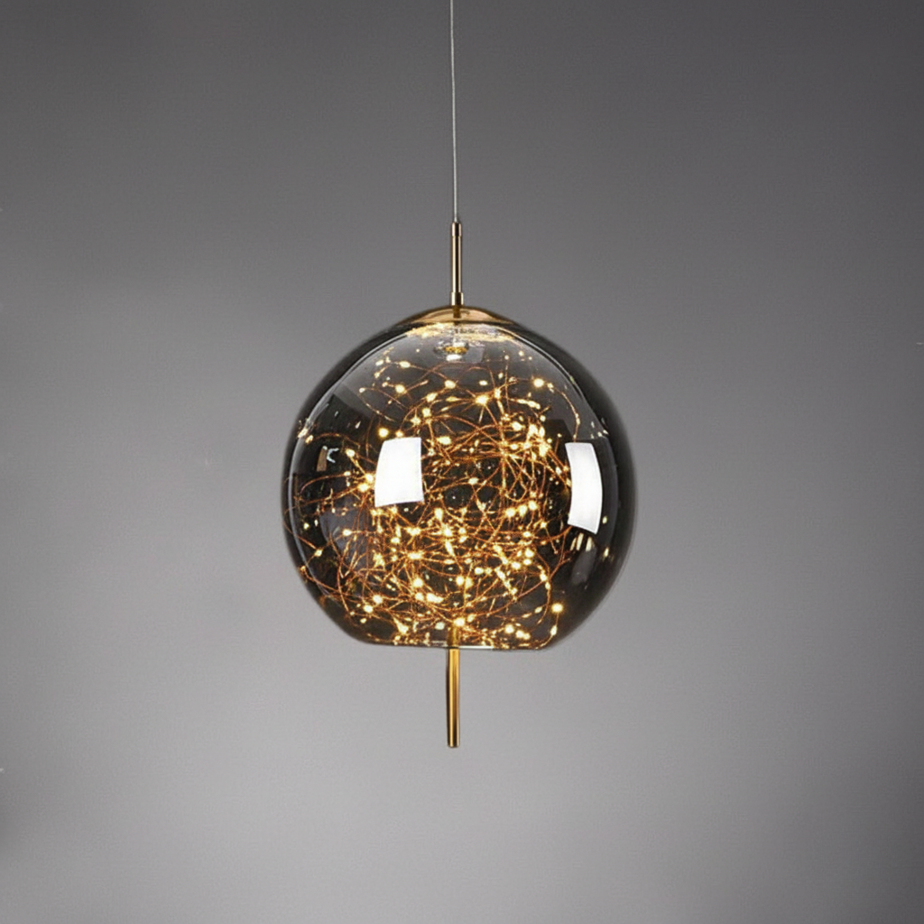 Ravi - Glazen LED Hanglamp