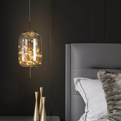 Ravi - Glazen LED Hanglamp