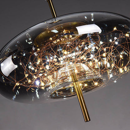 Ravi - Glazen LED Hanglamp