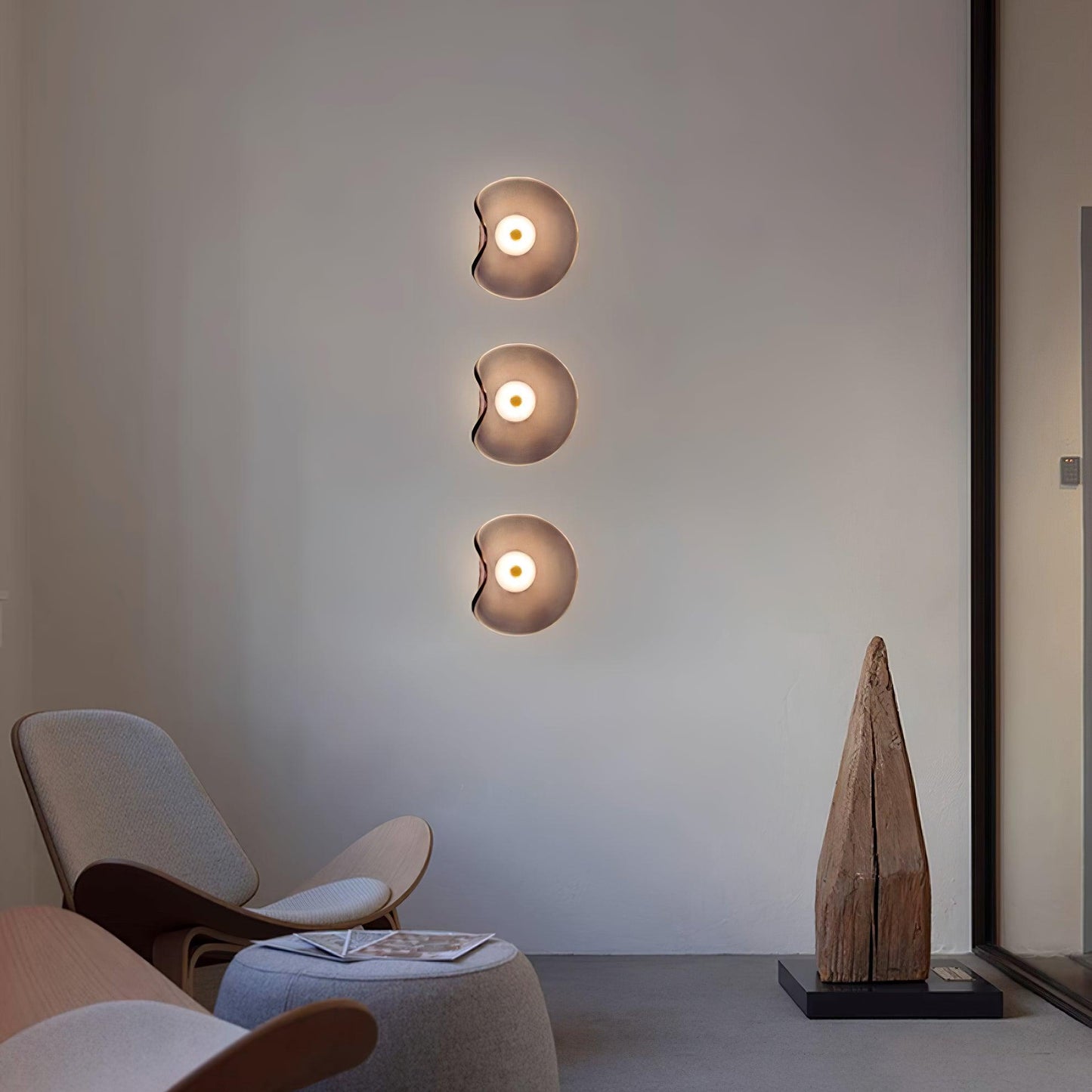 Ivena - Unieke Glazen Wandlamp
