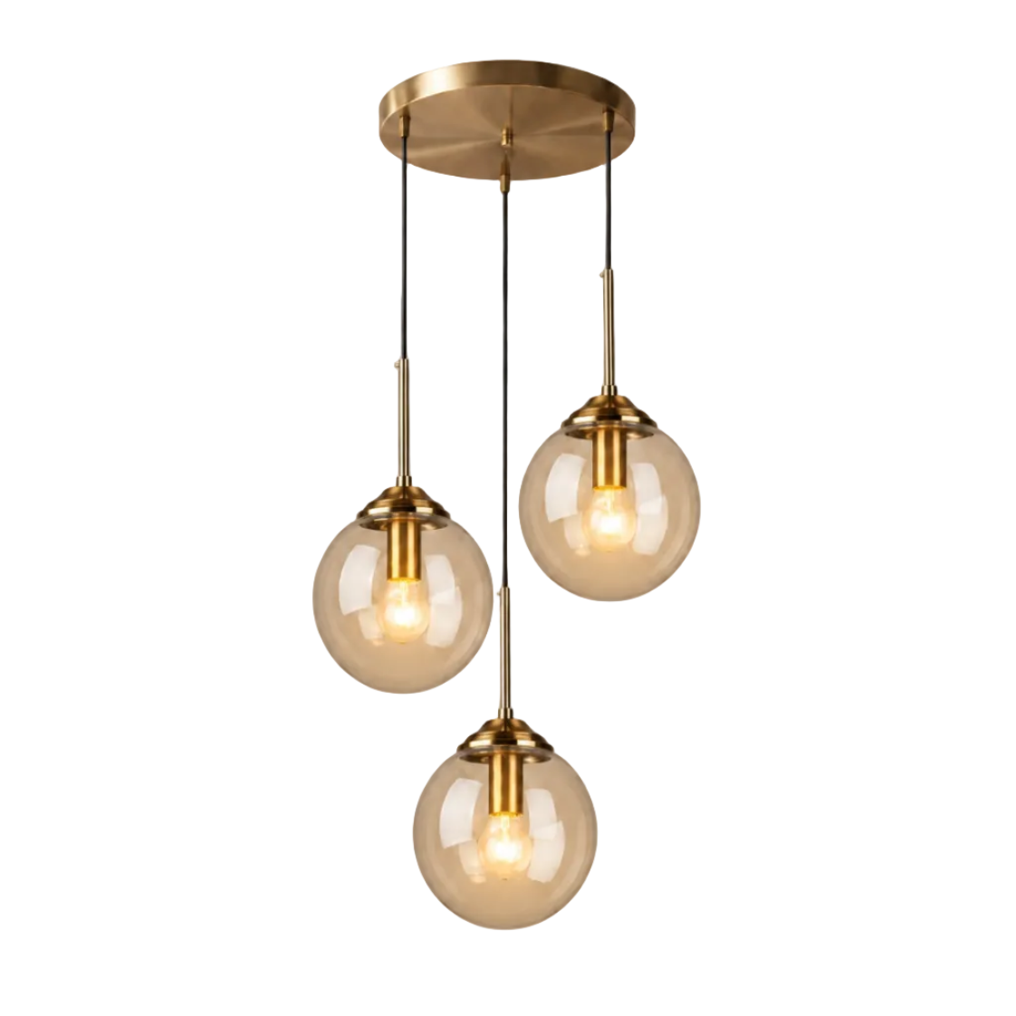 Rune - Glazen Bol Hanglamp Modern