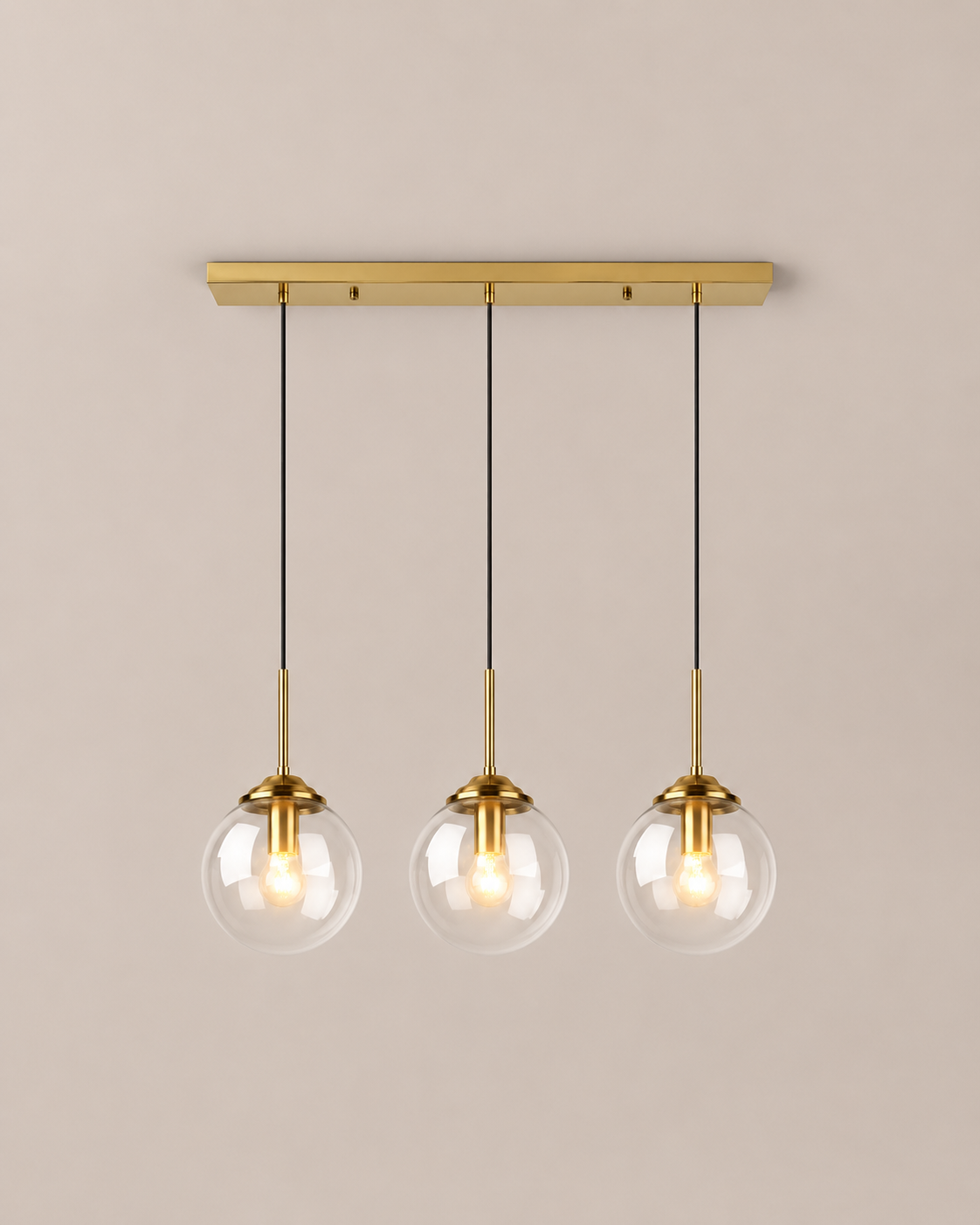Rune - Glazen Bol Hanglamp Modern