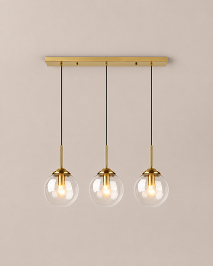 Rune - Glazen Bol Hanglamp Modern