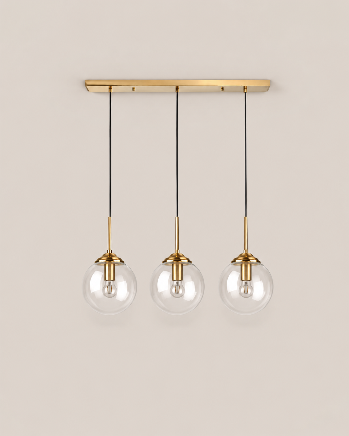 Rune - Glazen Bol Hanglamp Modern