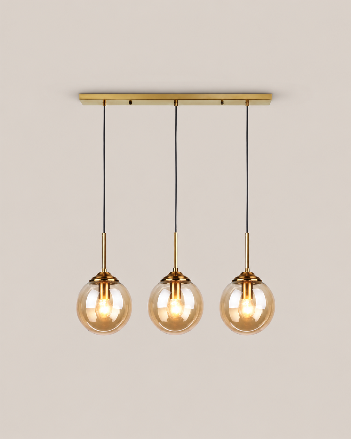 Rune - Glazen Bol Hanglamp Modern
