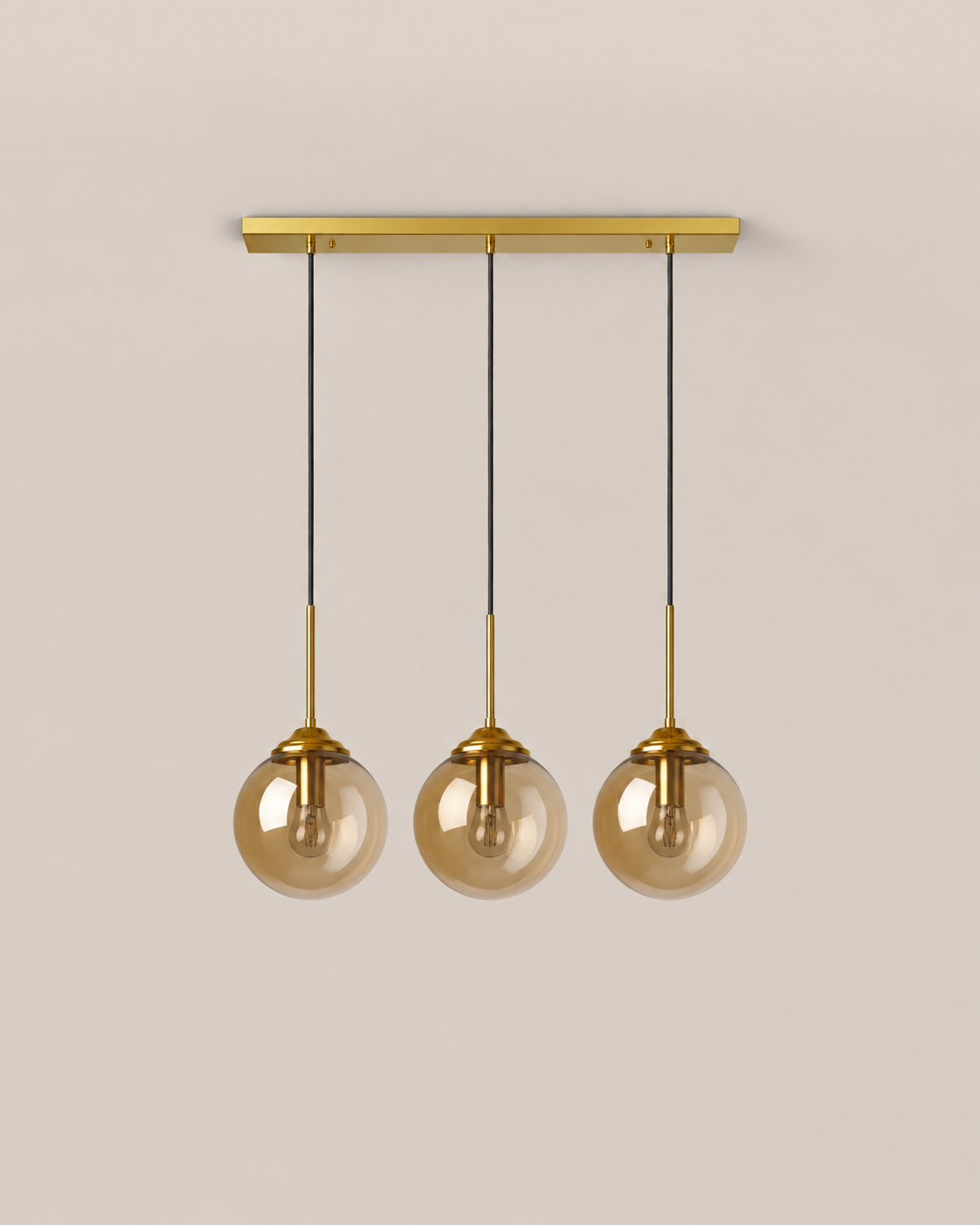Rune - Glazen Bol Hanglamp Modern