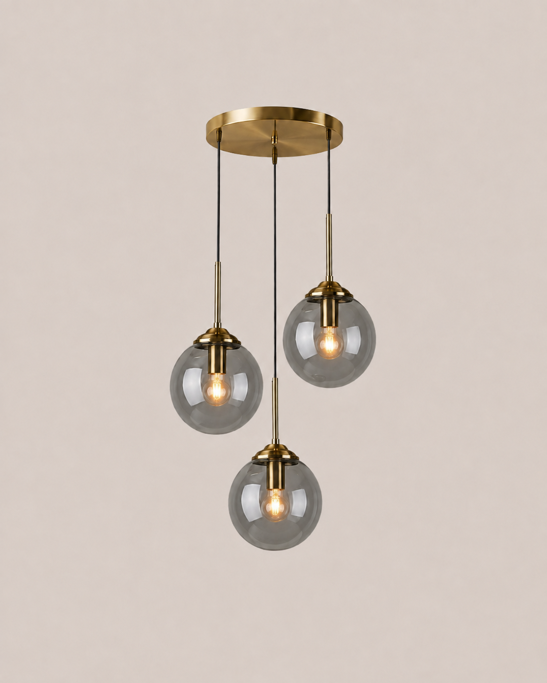 Rune - Glazen Bol Hanglamp Modern