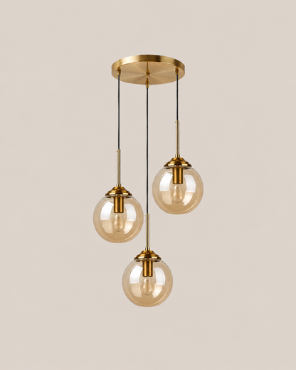 Rune - Glazen Bol Hanglamp Modern