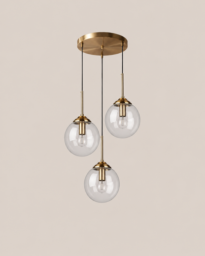 Rune - Glazen Bol Hanglamp Modern