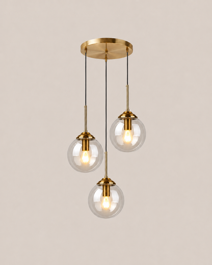 Rune - Glazen Bol Hanglamp Modern