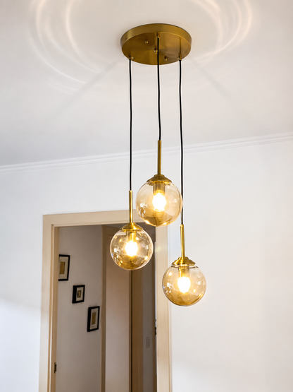 Rune - Glazen Bol Hanglamp Modern