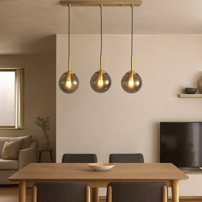 Rune - Glazen Bol Hanglamp Modern