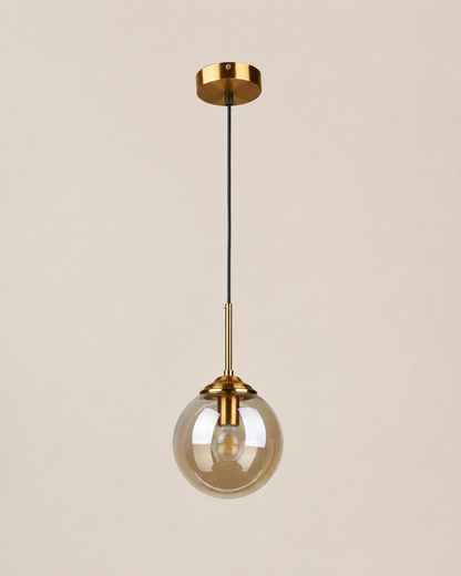 Rune - Glazen Bol Hanglamp Modern