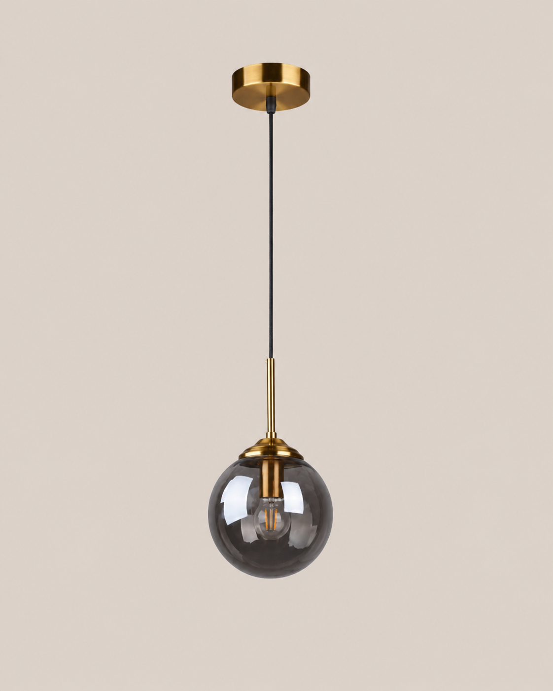 Rune - Glazen Bol Hanglamp Modern