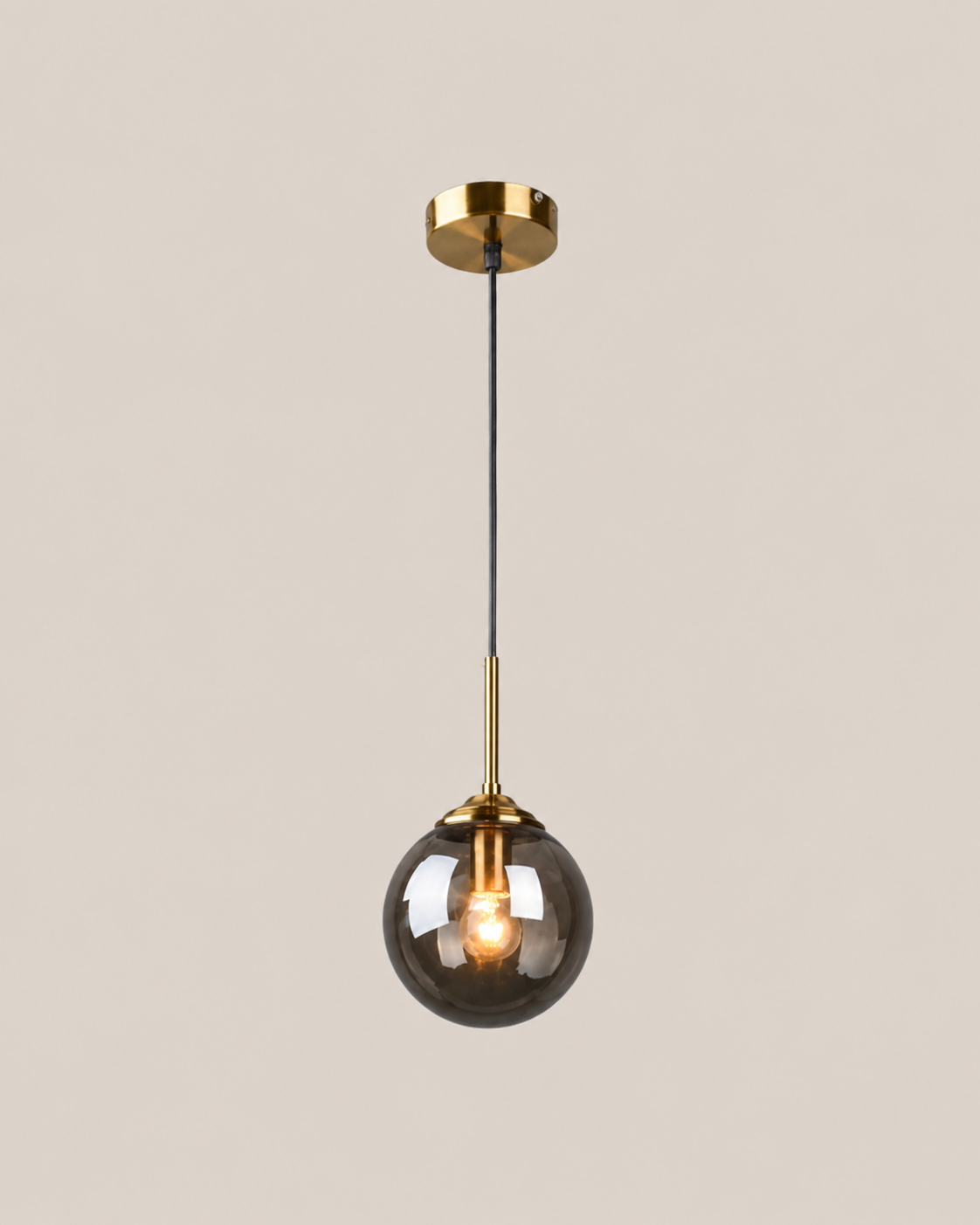 Rune - Glazen Bol Hanglamp Modern