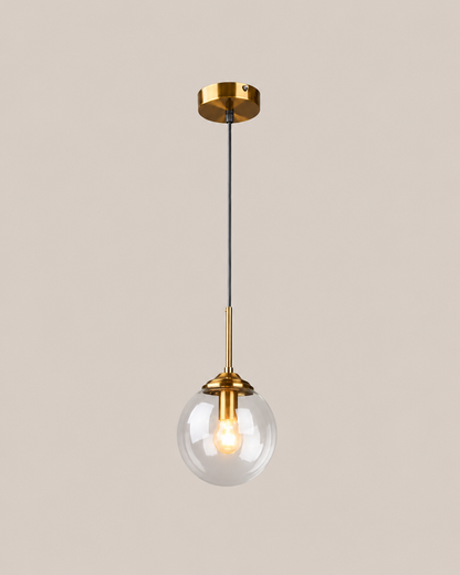 Rune - Glazen Bol Hanglamp Modern