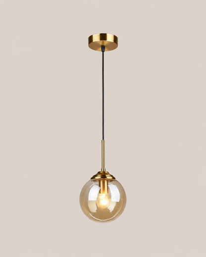 Rune - Glazen Bol Hanglamp Modern