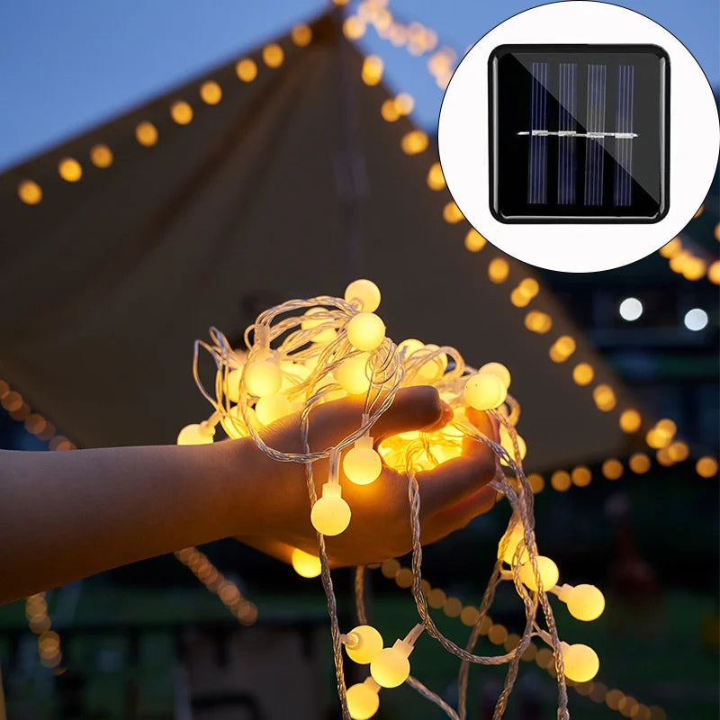 Helix - Waterdichte Solar Lichtsnoer voor Buiten