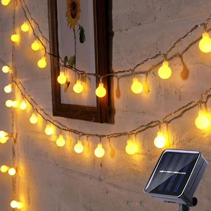 Helix - Waterdichte Solar Lichtsnoer voor Buiten