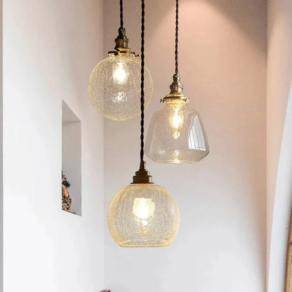 Erya - Vintage Glazen Hanglamp