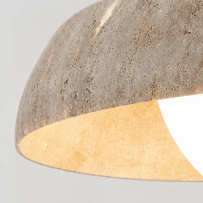 Sano - LED Plafondlamp Travertijn Wabi Sabi