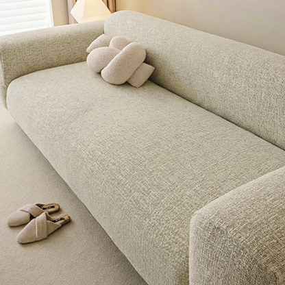 Svea - Chenille Elastische Bankhoes Volledige Bescherming